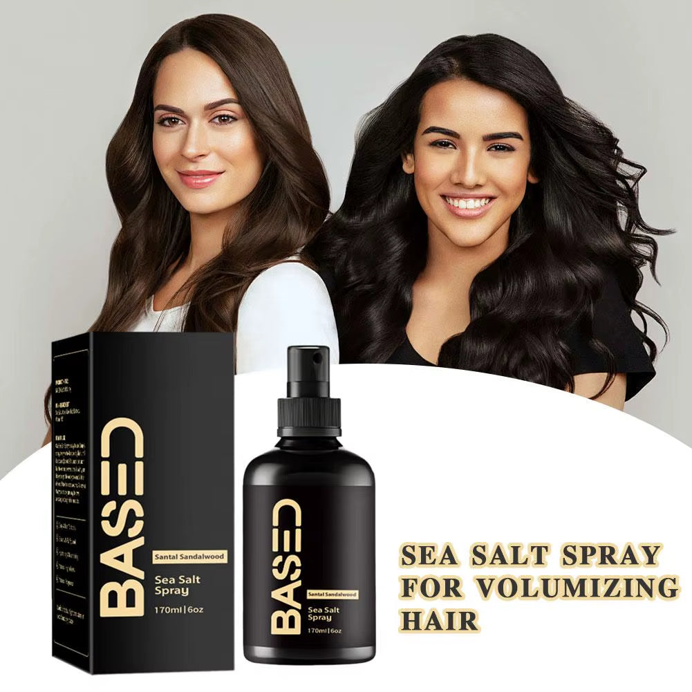 New High-End 170ML Sea Salt Spray/50G Hair Styling Powder Long-Lasting Volumizing Thickening Fashion Styling Hold Wave Hair Care