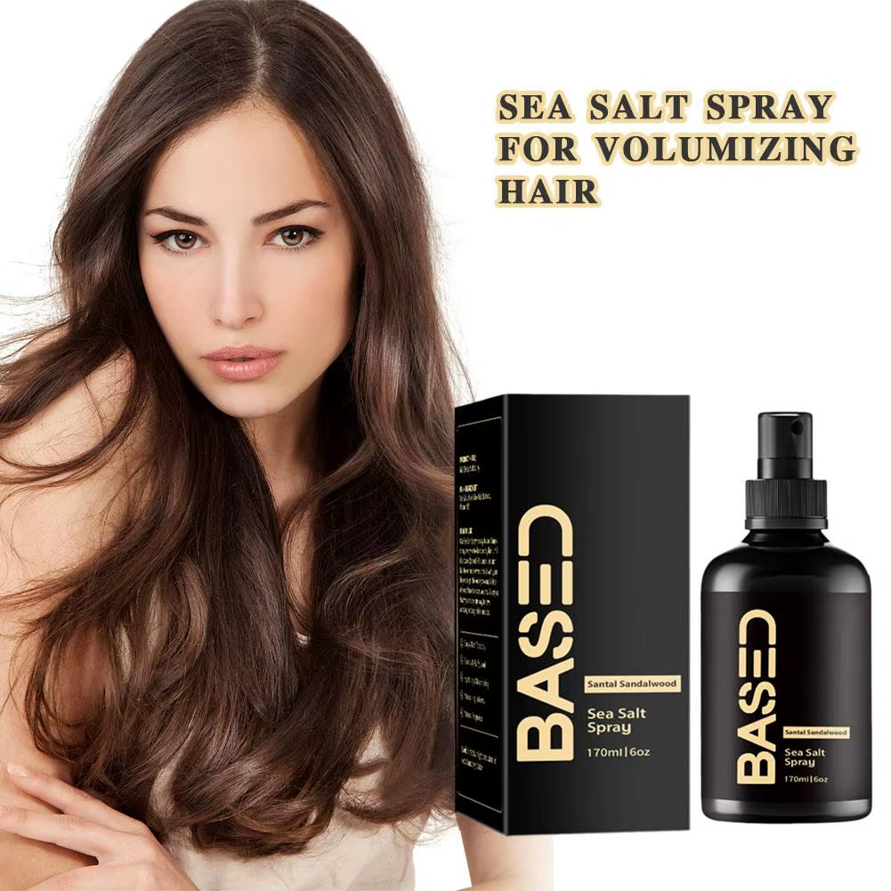 New High-End 170ML Sea Salt Spray/50G Hair Styling Powder Long-Lasting Volumizing Thickening Fashion Styling Hold Wave Hair Care
