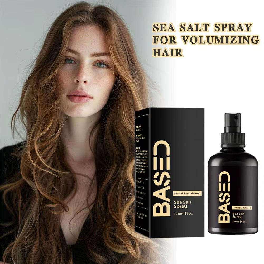 New High-End 170ML Sea Salt Spray/50G Hair Styling Powder Long-Lasting Volumizing Thickening Fashion Styling Hold Wave Hair Care